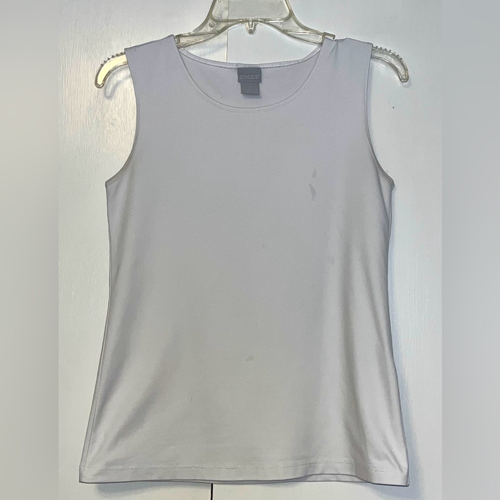 Chico's Classic White Tank Top